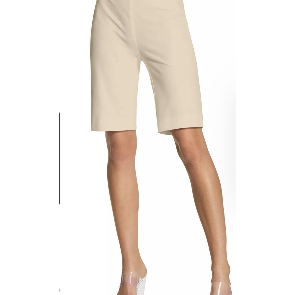 Everyday Side Zip Twill Bermuda Short Size 8
